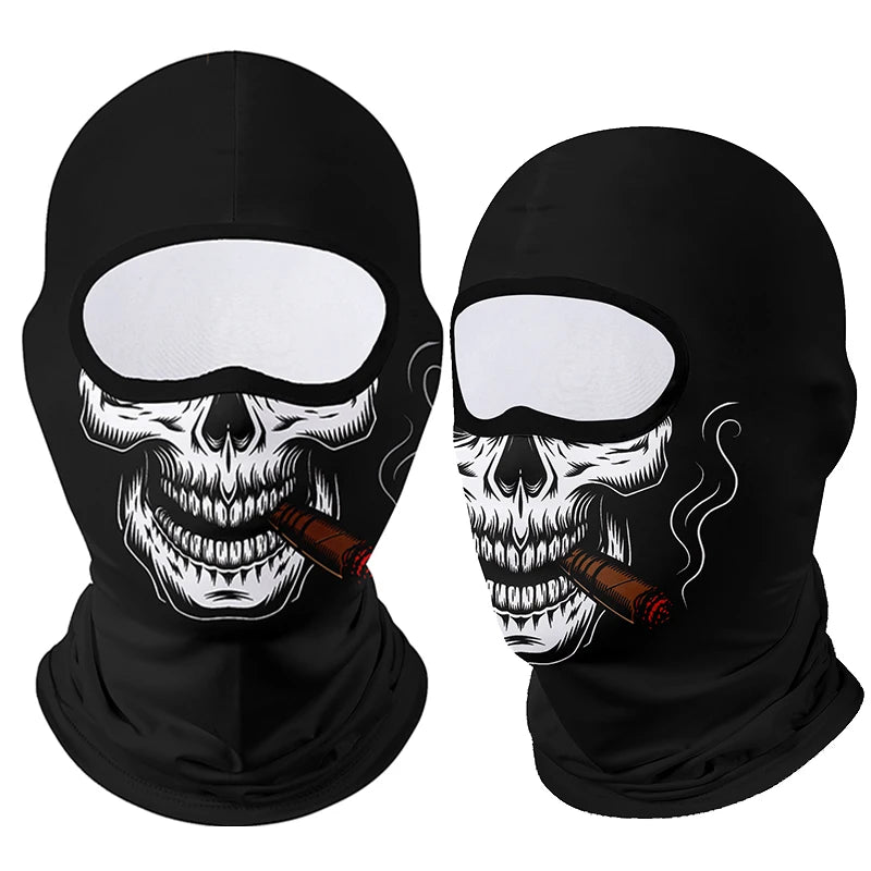 Balaclava Tática Skull Ghost – Proteção Total, Respiração Livre