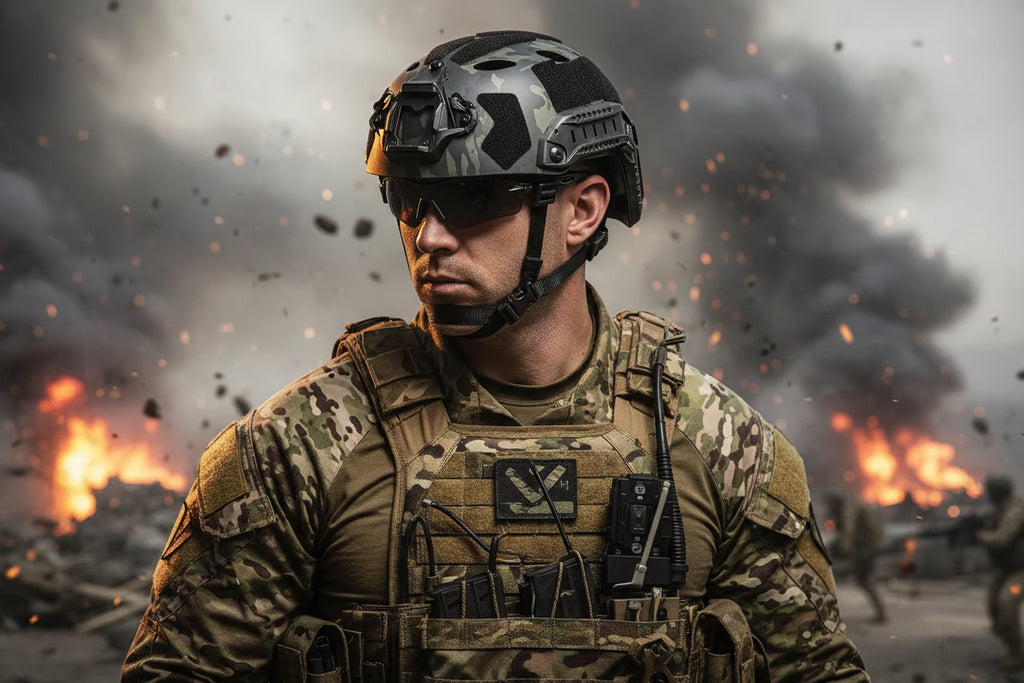 Capacete Tático FAST Sentinel™ – Airsoft & Milsim