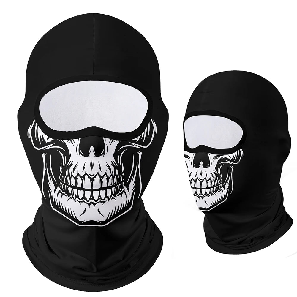 Balaclava Tática Skull Ghost – Proteção Total, Respiração Livre