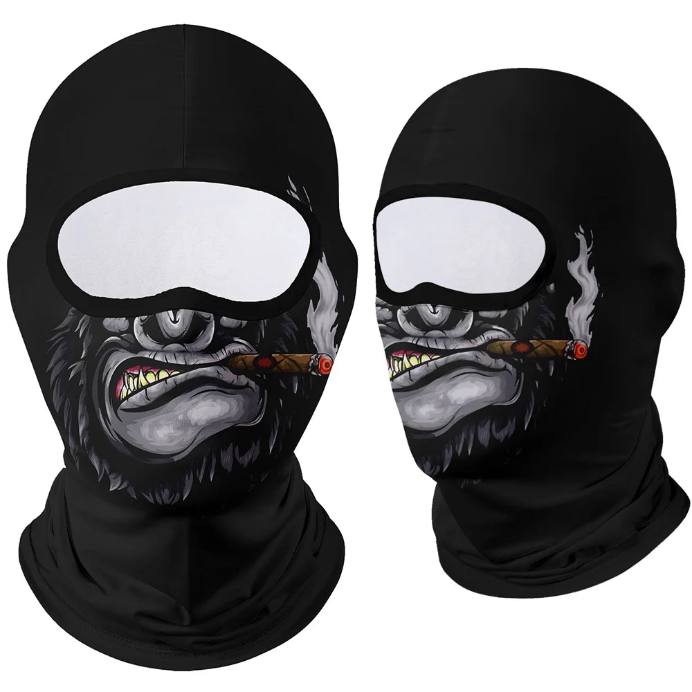 Balaclava Tática Skull Ghost – Proteção Total, Respiração Livre