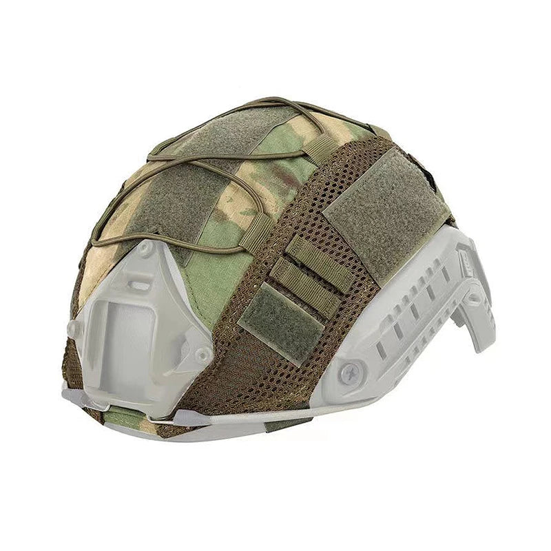 Capa Tática para Capacete FAST High-Cut Multicam – Leve, Ajustável e Respirável para Airsoft e Paintball