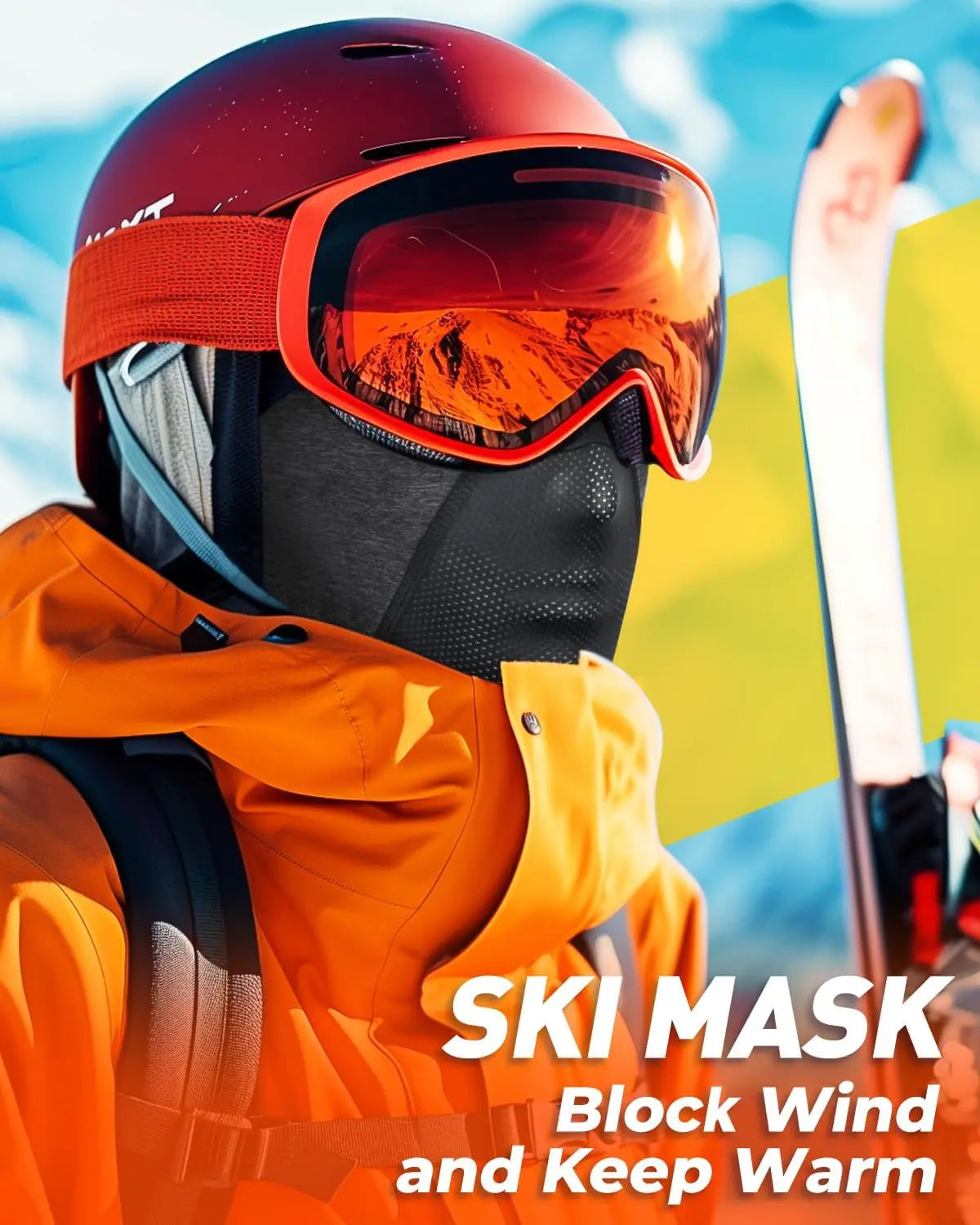 Balaclava Térmica Sentinel Frost™ – Proteção Total Contra Frio, Vento e Impacto Leve