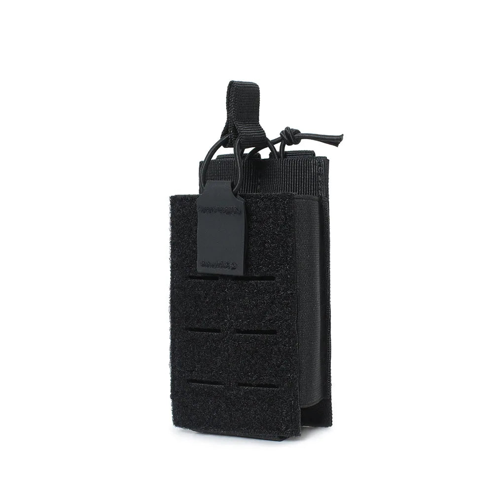 Porta Magazine Tático MOLLE 5.56 Universal – Pouch Elástico para Airsoft e Rádio