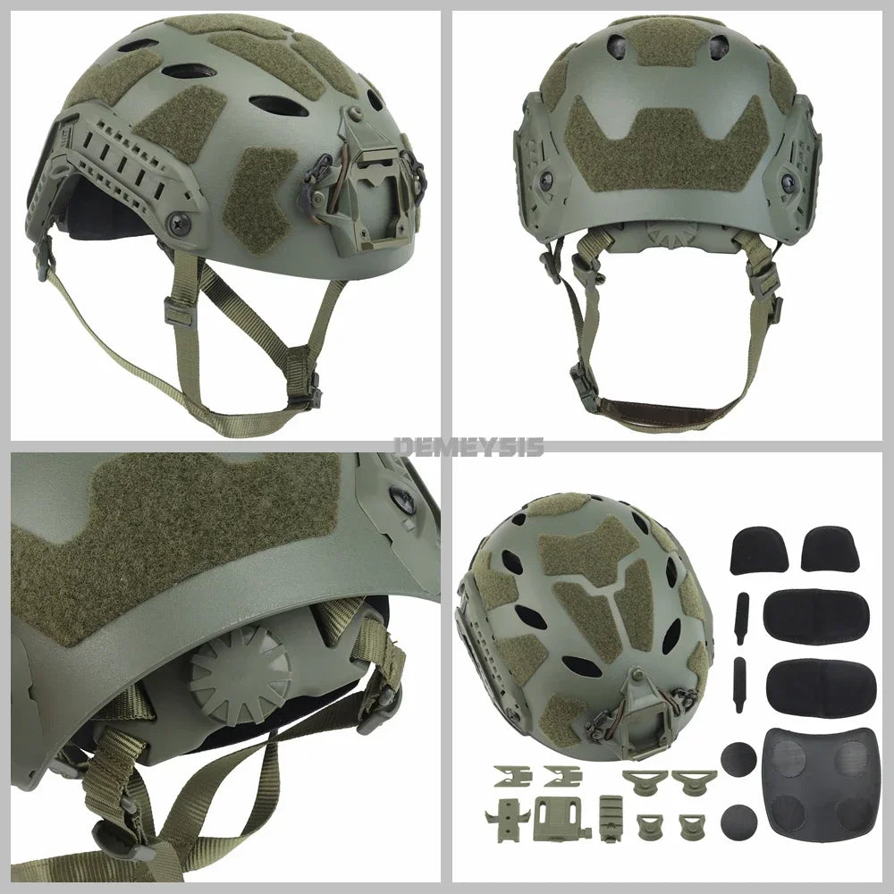 Capacete Tático FAST Sentinel™ – Airsoft & Milsim