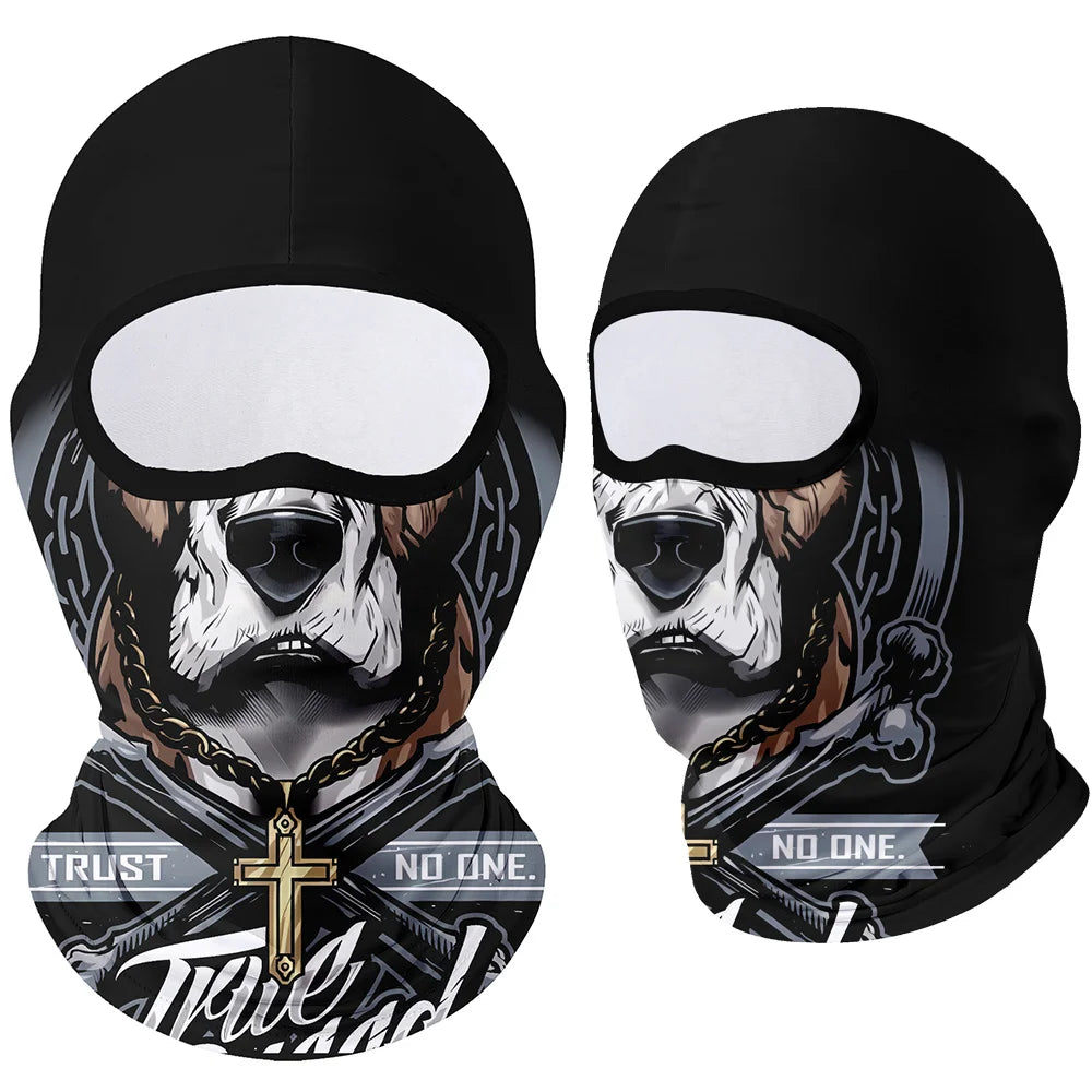 Balaclava Tática Skull Ghost – Proteção Total, Respiração Livre