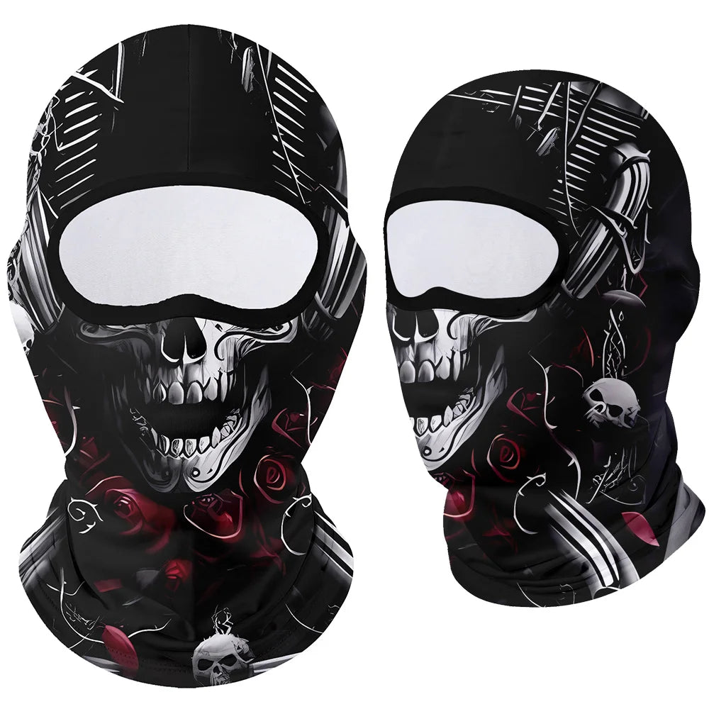 Balaclava Tática Skull Ghost – Proteção Total, Respiração Livre