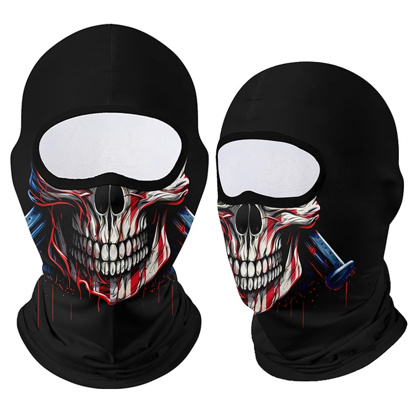 Balaclava Tática Skull Ghost – Proteção Total, Respiração Livre