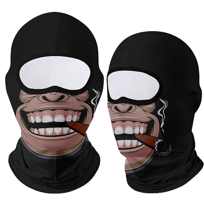 Balaclava Tática Skull Ghost – Proteção Total, Respiração Livre