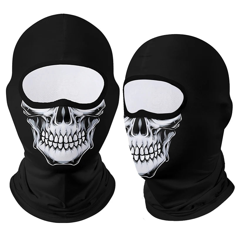 Balaclava Tática Skull Ghost – Proteção Total, Respiração Livre