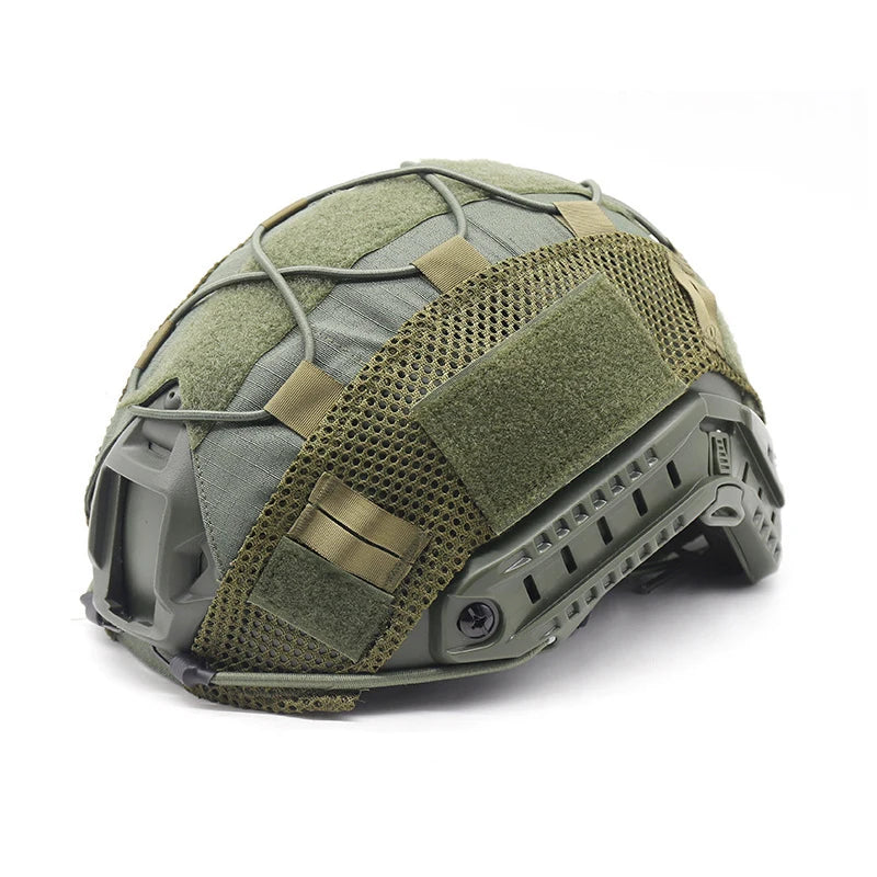 Capa Tática para Capacete FAST High-Cut Multicam – Leve, Ajustável e Respirável para Airsoft e Paintball