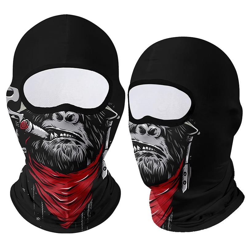 Balaclava Tática Skull Ghost – Proteção Total, Respiração Livre