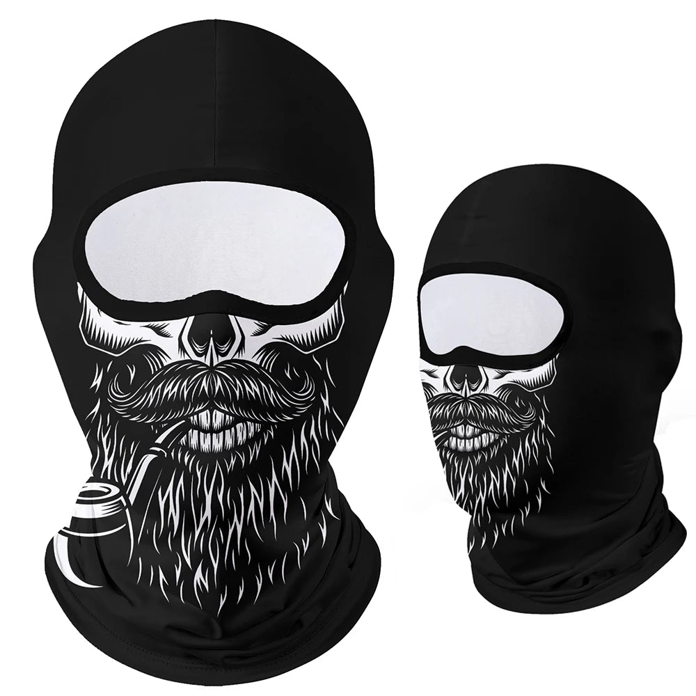Balaclava Tática Skull Ghost – Proteção Total, Respiração Livre