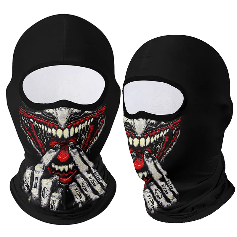 Balaclava Tática Skull Ghost – Proteção Total, Respiração Livre
